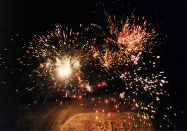 Fireworks at Stone Mountain